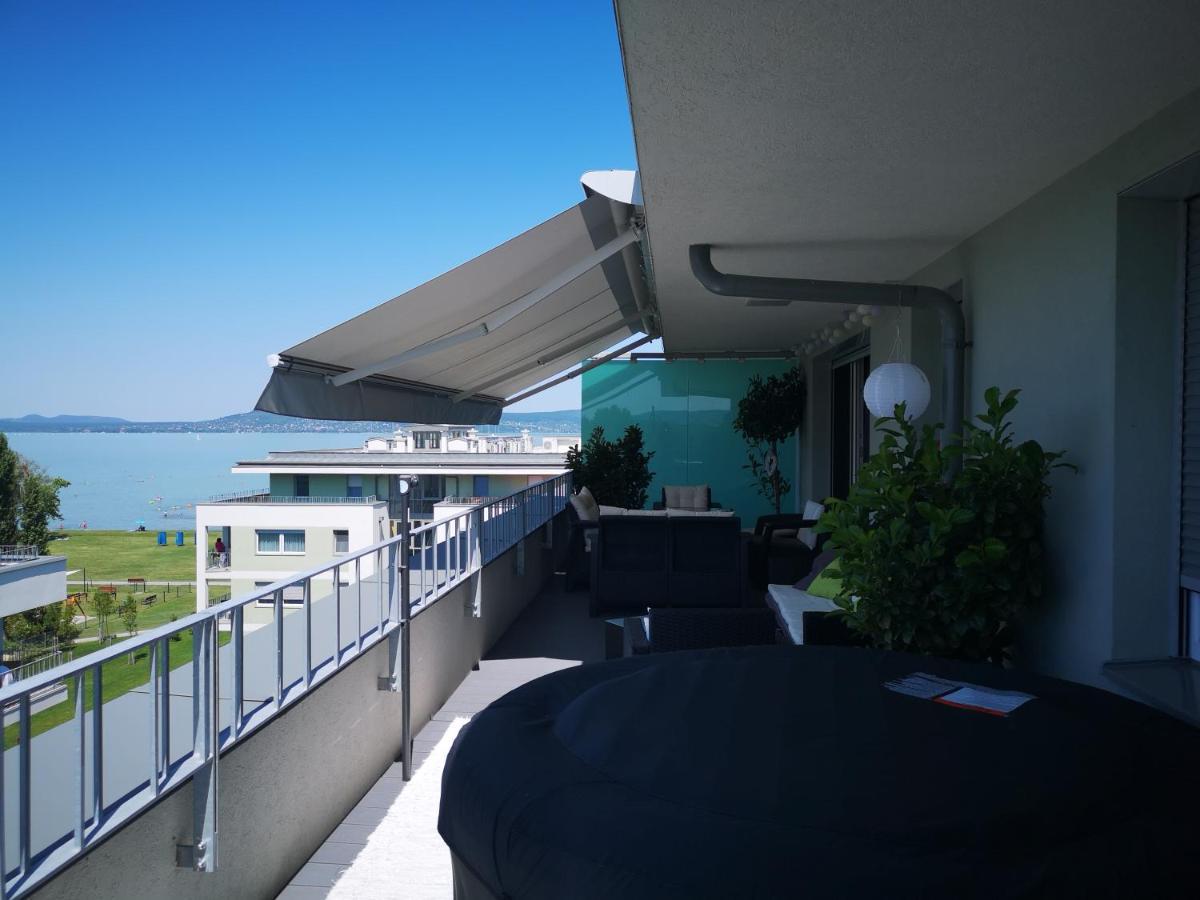 Silver Gray Appartment Balatonlelle Ngoại thất bức ảnh